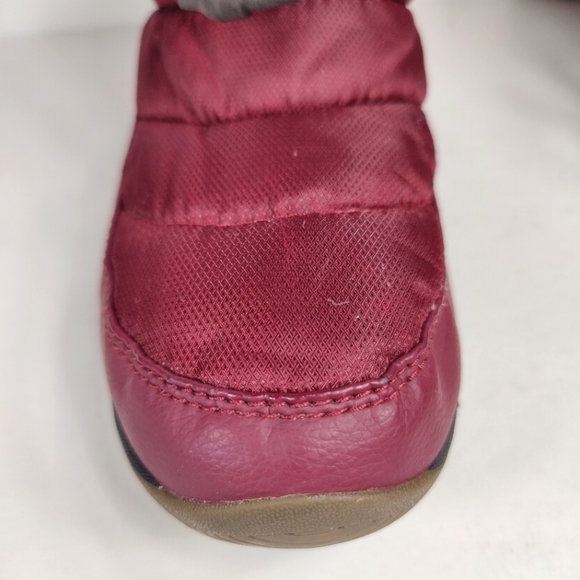 Sorel Whitney Short Snow Burgundy Ankle Waterproof Boot Women's Shoes Size 9 - Picture 5 of 9